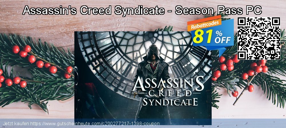 Assassin's Creed Syndicate - Season Pass PC verblüffend Außendienst-Promotions Bildschirmfoto