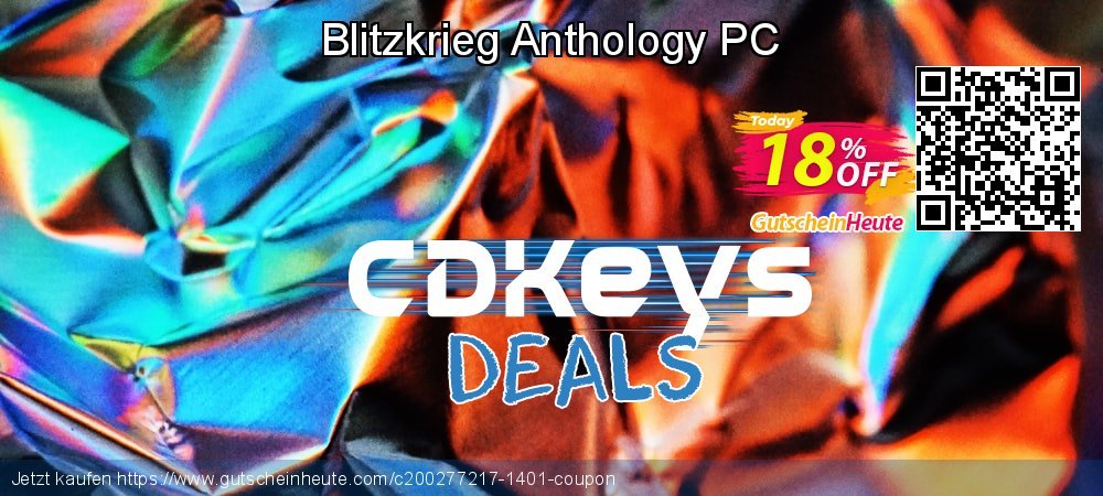 Blitzkrieg Anthology PC formidable Förderung Bildschirmfoto