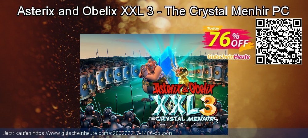 Asterix and Obelix XXL 3 - The Crystal Menhir PC faszinierende Preisnachlässe Bildschirmfoto