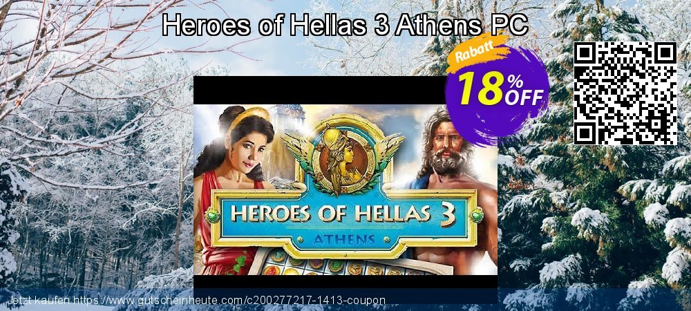 Heroes of Hellas 3 Athens PC spitze Verkaufsförderung Bildschirmfoto