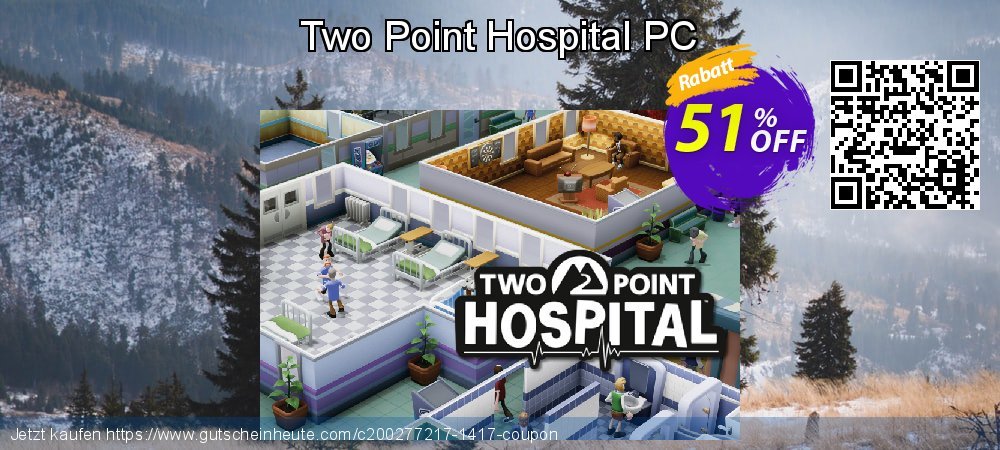 Two Point Hospital PC ausschließlich Preisnachlass Bildschirmfoto
