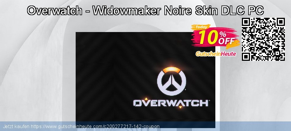 Overwatch - Widowmaker Noire Skin DLC PC ausschließlich Ermäßigung Bildschirmfoto