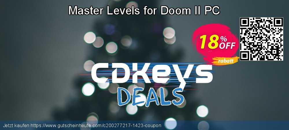Master Levels for Doom II PC fantastisch Preisnachlässe Bildschirmfoto