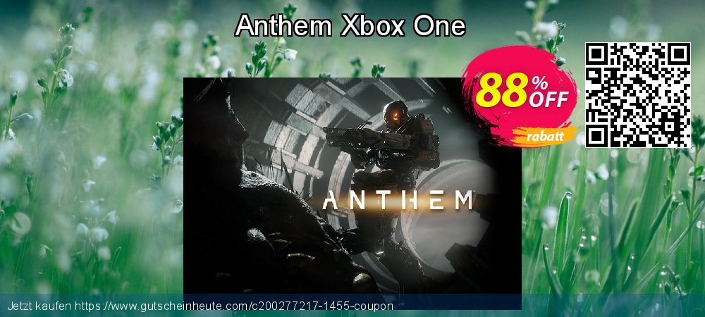 Anthem Xbox One großartig Rabatt Bildschirmfoto