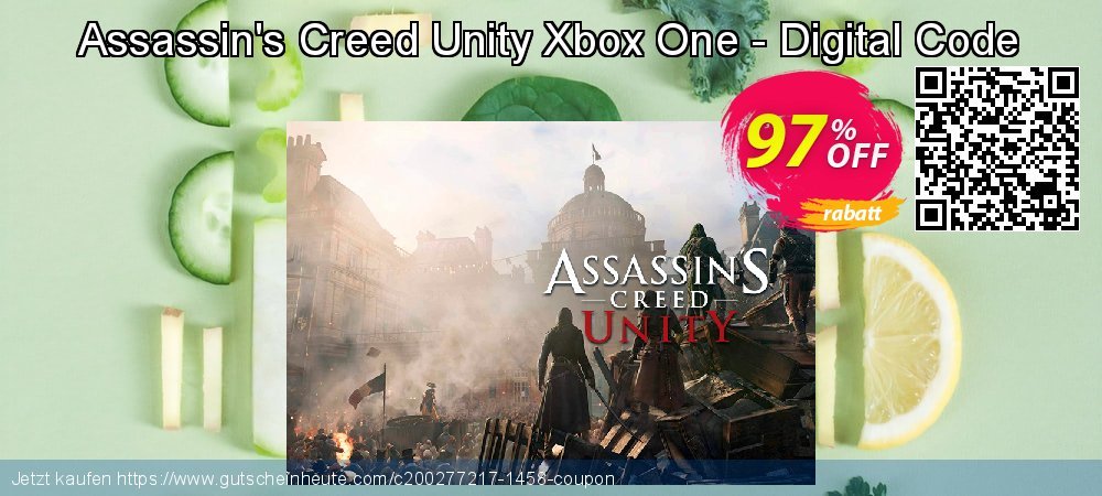 Assassin's Creed Unity Xbox One - Digital Code super Angebote Bildschirmfoto