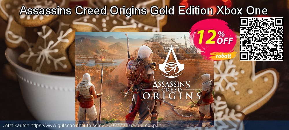 Assassins Creed Origins Gold Edition Xbox One Exzellent Außendienst-Promotions Bildschirmfoto
