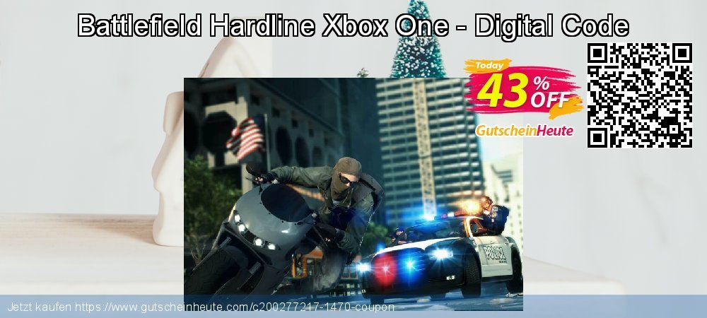 Battlefield Hardline Xbox One - Digital Code umwerfende Beförderung Bildschirmfoto