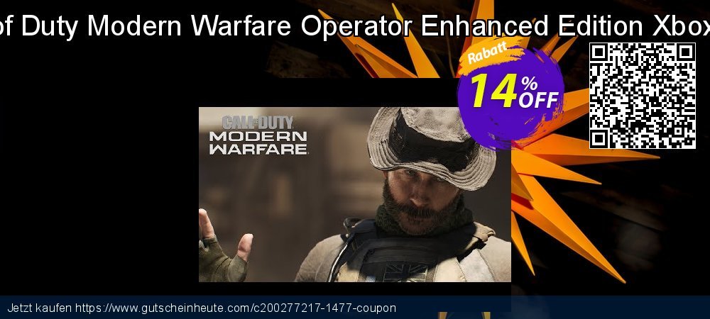 Call of Duty Modern Warfare Operator Enhanced Edition Xbox One exklusiv Nachlass Bildschirmfoto