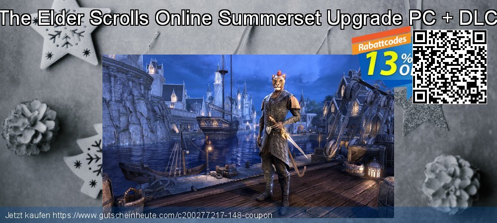 The Elder Scrolls Online Summerset Upgrade PC + DLC fantastisch Preisnachlass Bildschirmfoto