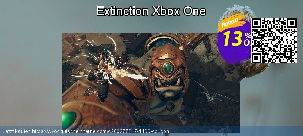 Extinction Xbox One großartig Förderung Bildschirmfoto