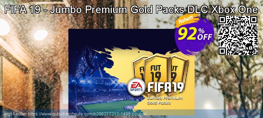 FIFA 19 - Jumbo Premium Gold Packs DLC Xbox One toll Ermäßigung Bildschirmfoto