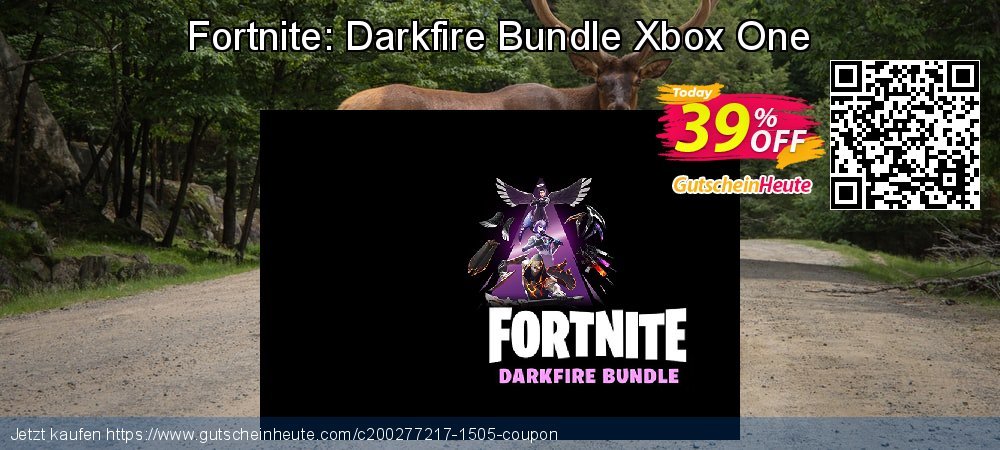 Fortnite: Darkfire Bundle Xbox One genial Sale Aktionen Bildschirmfoto