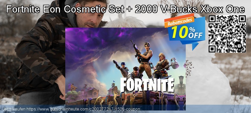 Fortnite Eon Cosmetic Set + 2000 V-Bucks Xbox One spitze Rabatt Bildschirmfoto