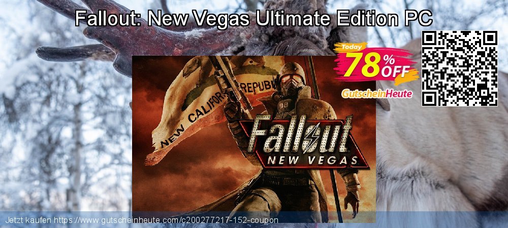 Fallout: New Vegas Ultimate Edition PC super Rabatt Bildschirmfoto