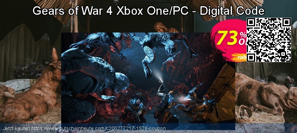 Gears of War 4 Xbox One/PC - Digital Code Exzellent Nachlass Bildschirmfoto