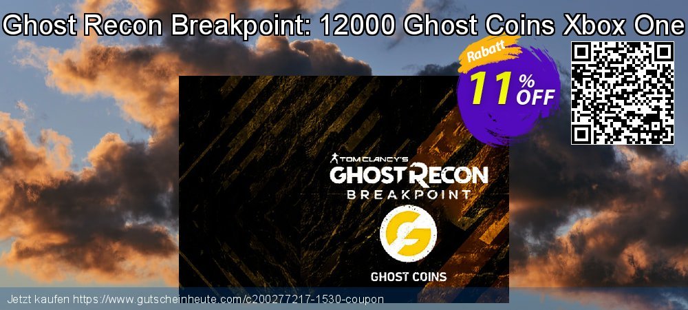 Ghost Recon Breakpoint: 12000 Ghost Coins Xbox One faszinierende Ermäßigung Bildschirmfoto