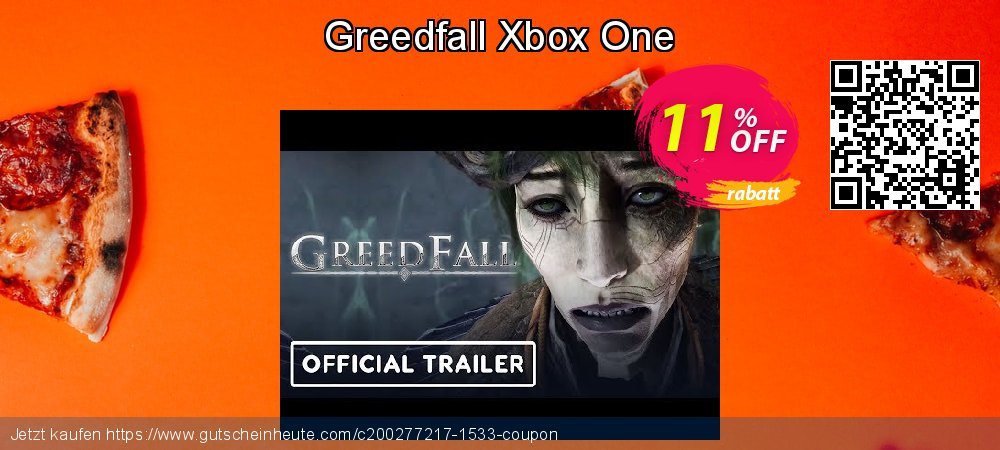 Greedfall Xbox One umwerfenden Ausverkauf Bildschirmfoto