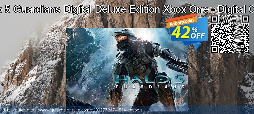 Halo 5 Guardians Digital Deluxe Edition Xbox One - Digital Code geniale Außendienst-Promotions Bildschirmfoto