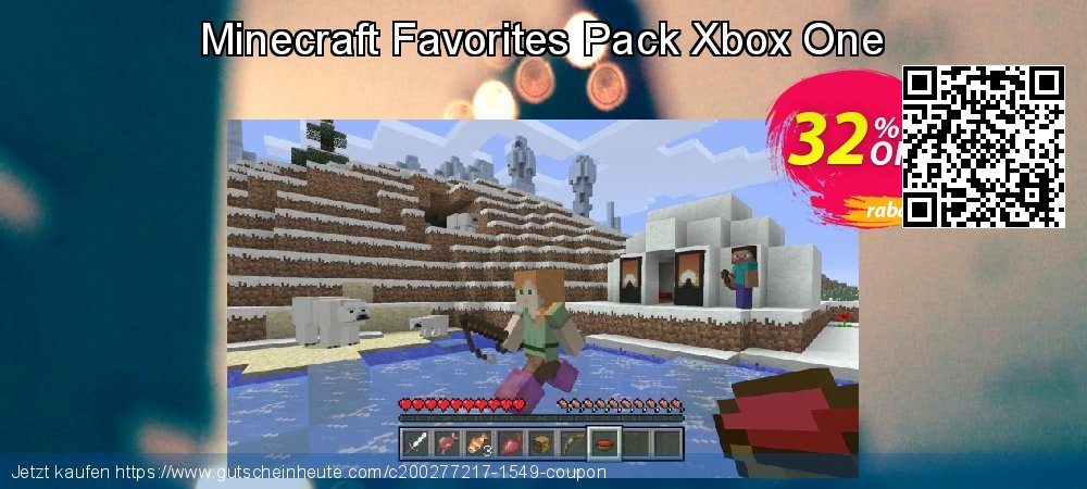 Minecraft Favorites Pack Xbox One wunderbar Verkaufsförderung Bildschirmfoto