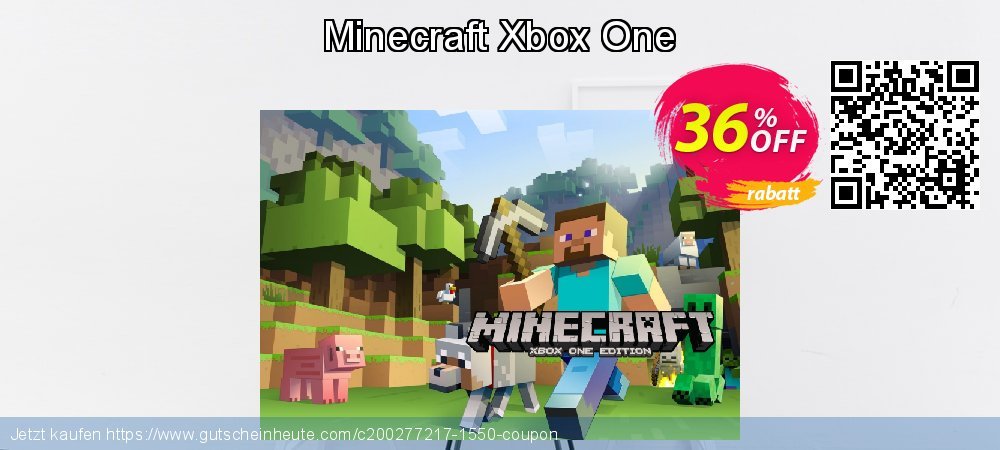 Minecraft Xbox One atemberaubend Ausverkauf Bildschirmfoto