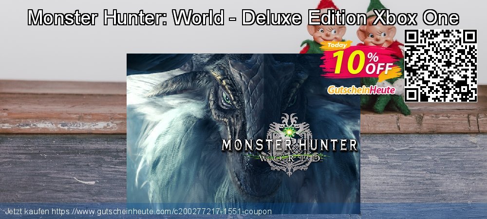 Monster Hunter: World - Deluxe Edition Xbox One super Außendienst-Promotions Bildschirmfoto