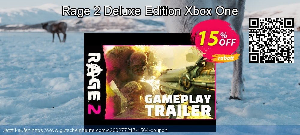 Rage 2 Deluxe Edition Xbox One umwerfenden Ermäßigung Bildschirmfoto