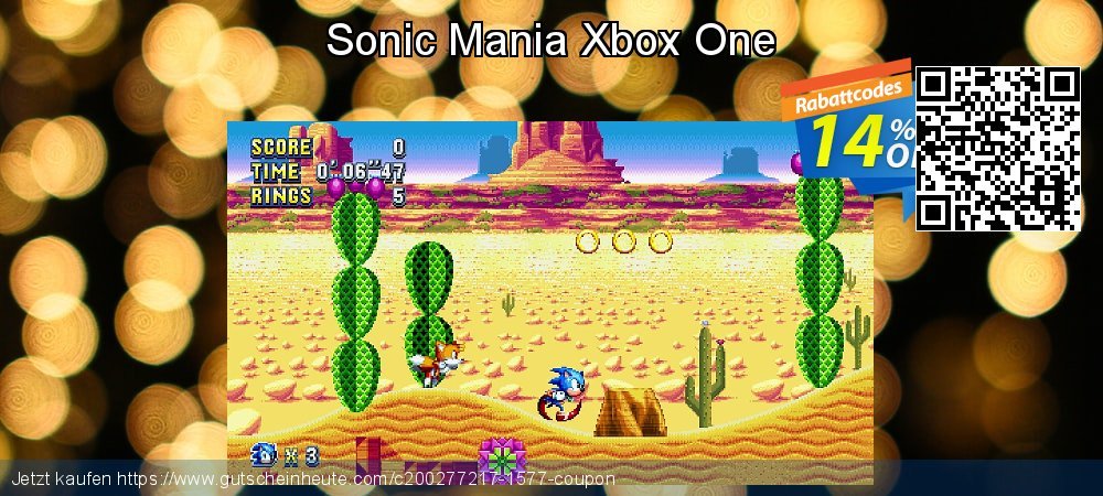 Sonic Mania Xbox One unglaublich Angebote Bildschirmfoto