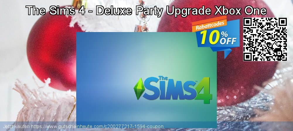 The Sims 4 - Deluxe Party Upgrade Xbox One umwerfende Angebote Bildschirmfoto
