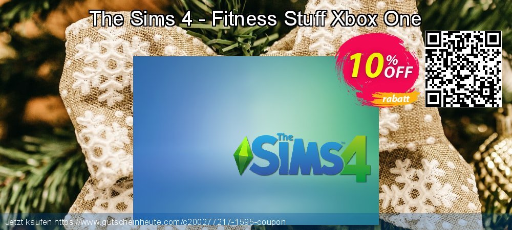 The Sims 4 - Fitness Stuff Xbox One umwerfenden Promotionsangebot Bildschirmfoto