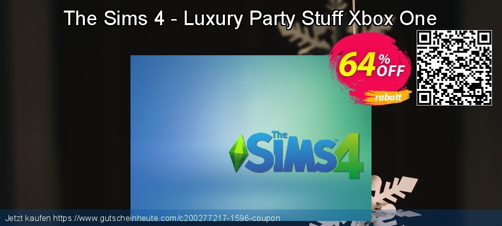 The Sims 4 - Luxury Party Stuff Xbox One geniale Nachlass Bildschirmfoto