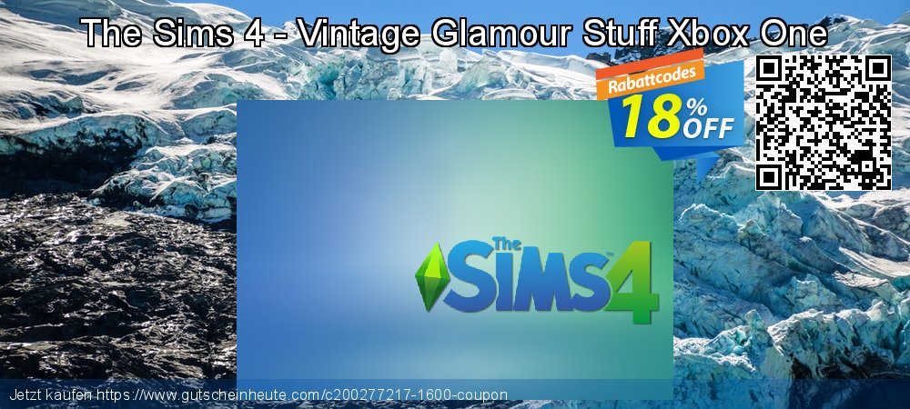 The Sims 4 - Vintage Glamour Stuff Xbox One klasse Verkaufsförderung Bildschirmfoto