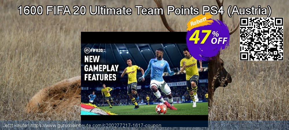1600 FIFA 20 Ultimate Team Points PS4 - Austria  überraschend Verkaufsförderung Bildschirmfoto