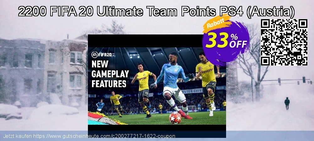 2200 FIFA 20 Ultimate Team Points PS4 - Austria  beeindruckend Förderung Bildschirmfoto