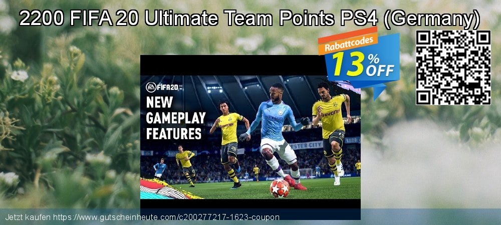 2200 FIFA 20 Ultimate Team Points PS4 - Germany  faszinierende Beförderung Bildschirmfoto