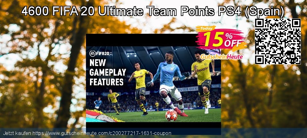 4600 FIFA 20 Ultimate Team Points PS4 - Spain  klasse Diskont Bildschirmfoto