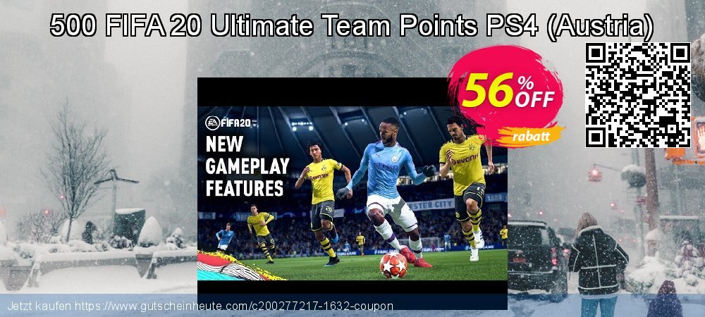 500 FIFA 20 Ultimate Team Points PS4 - Austria  exklusiv Ermäßigung Bildschirmfoto
