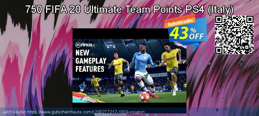 750 FIFA 20 Ultimate Team Points PS4 - Italy  unglaublich Förderung Bildschirmfoto