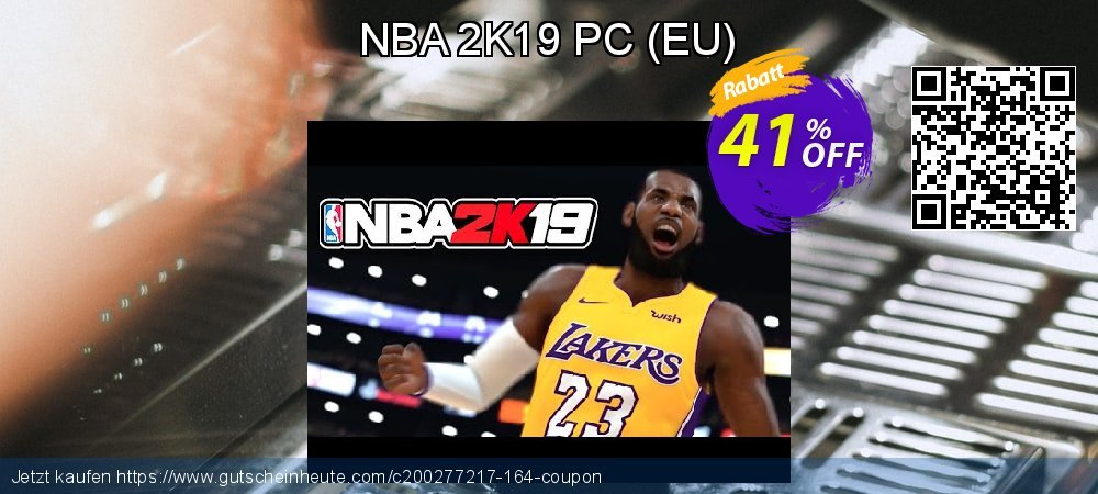 NBA 2K19 PC - EU  umwerfende Preisreduzierung Bildschirmfoto