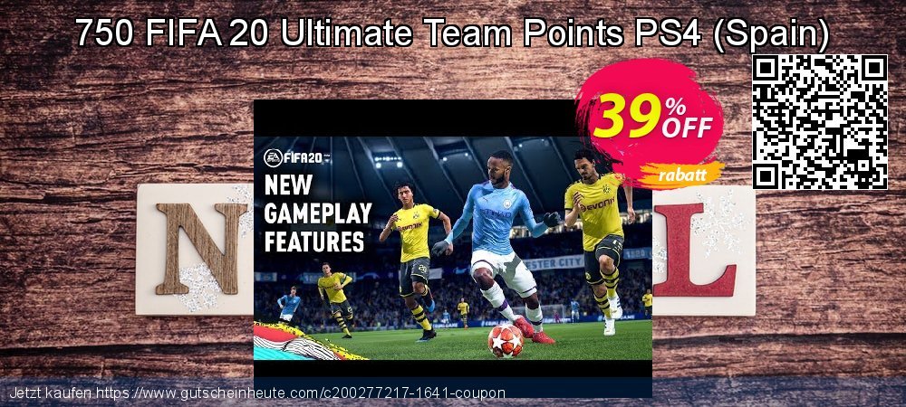 750 FIFA 20 Ultimate Team Points PS4 - Spain  großartig Sale Aktionen Bildschirmfoto