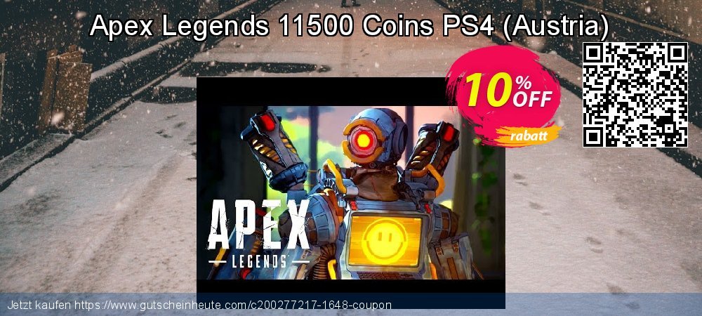 Apex Legends 11500 Coins PS4 - Austria  überraschend Diskont Bildschirmfoto