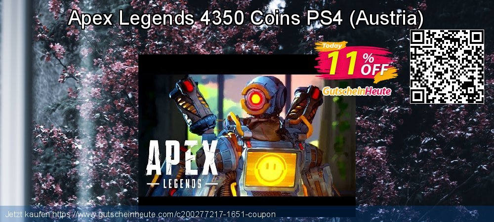 Apex Legends 4350 Coins PS4 - Austria  toll Verkaufsförderung Bildschirmfoto