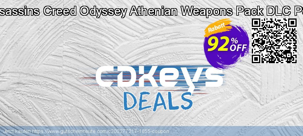 Assassins Creed Odyssey Athenian Weapons Pack DLC PS4 aufregenden Preisnachlass Bildschirmfoto