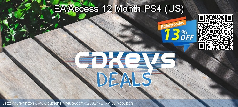 EA Access 12 Month PS4 - US  besten Disagio Bildschirmfoto