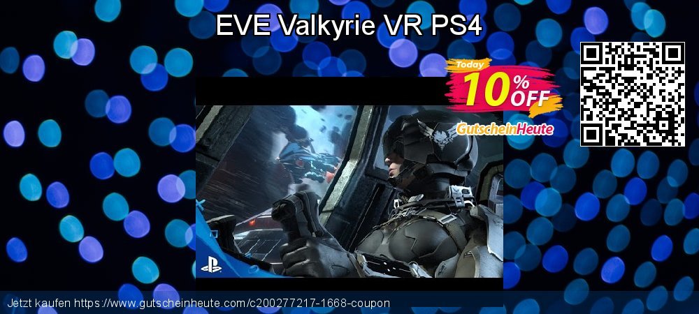 EVE Valkyrie VR PS4 Sonderangebote Verkaufsförderung Bildschirmfoto
