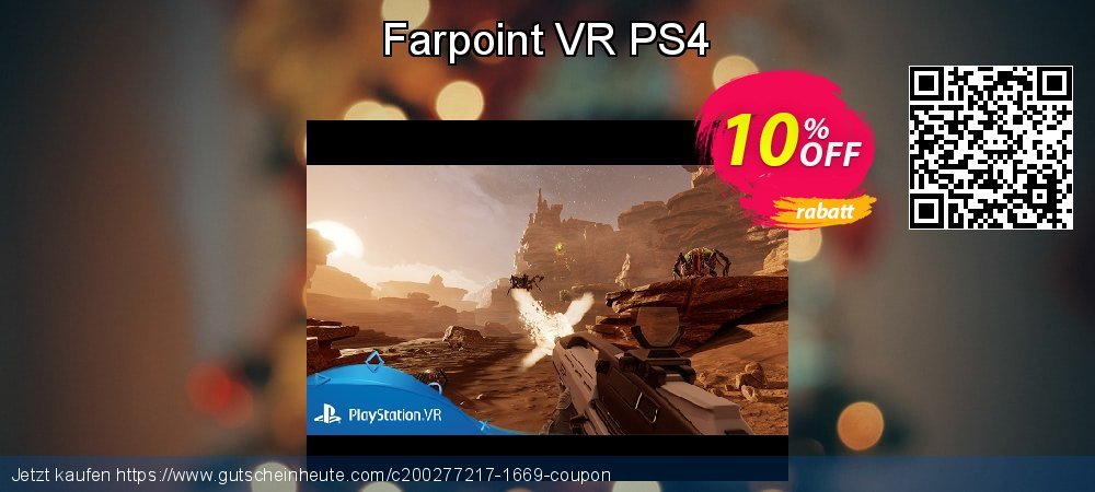 Farpoint VR PS4 erstaunlich Ausverkauf Bildschirmfoto
