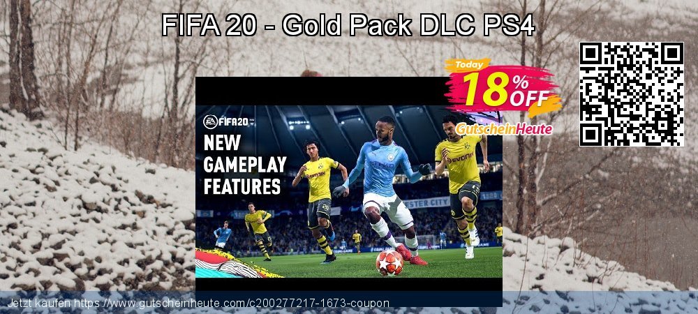 FIFA 20 - Gold Pack DLC PS4 wunderbar Förderung Bildschirmfoto