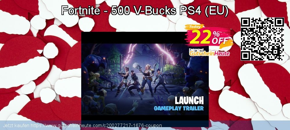 Fortnite - 500 V-Bucks PS4 - EU  wunderschön Rabatt Bildschirmfoto