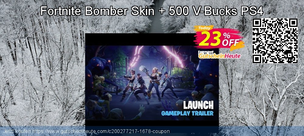 Fortnite Bomber Skin + 500 V-Bucks PS4 wundervoll Preisnachlässe Bildschirmfoto