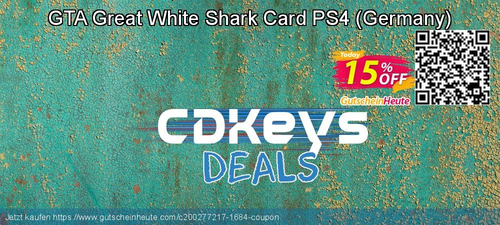 GTA Great White Shark Card PS4 - Germany  beeindruckend Disagio Bildschirmfoto