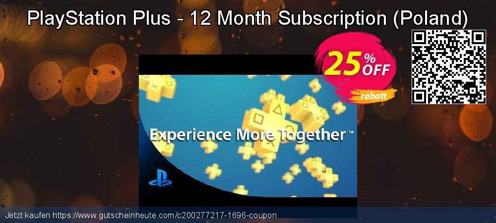 PlayStation Plus - 12 Month Subscription - Poland  ausschließlich Angebote Bildschirmfoto
